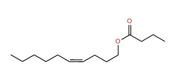 (Z)-4-Decenyl butanoate